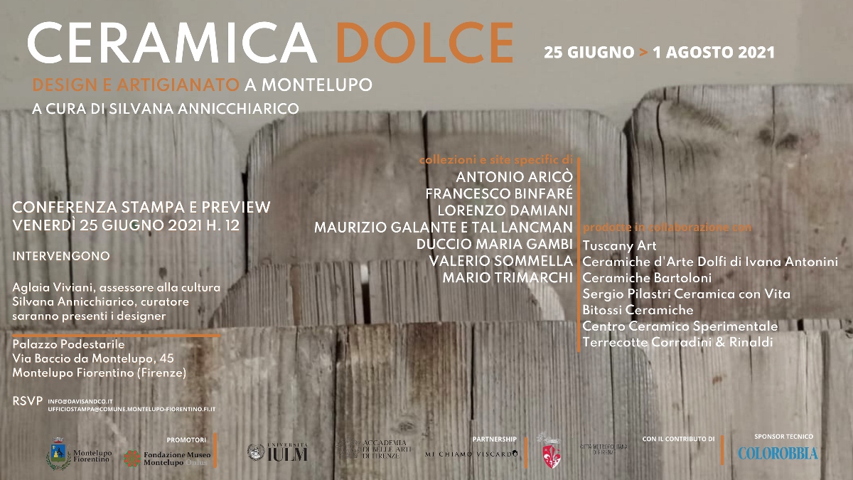 Ceramica dolce. Design e artigianato a Montelupo